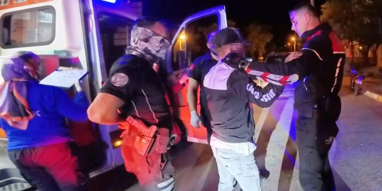 Virajı alkol aldı: Genç sürücü motosikletle yere kapaklandı