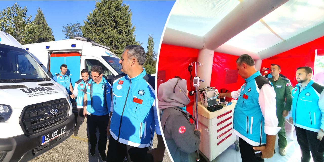 UMKE gönüllüleri olası afetlere hazır