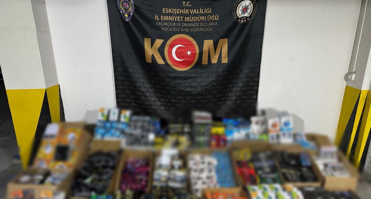 Eskişehir'de kaçakçılık operasyonu düzenlendi