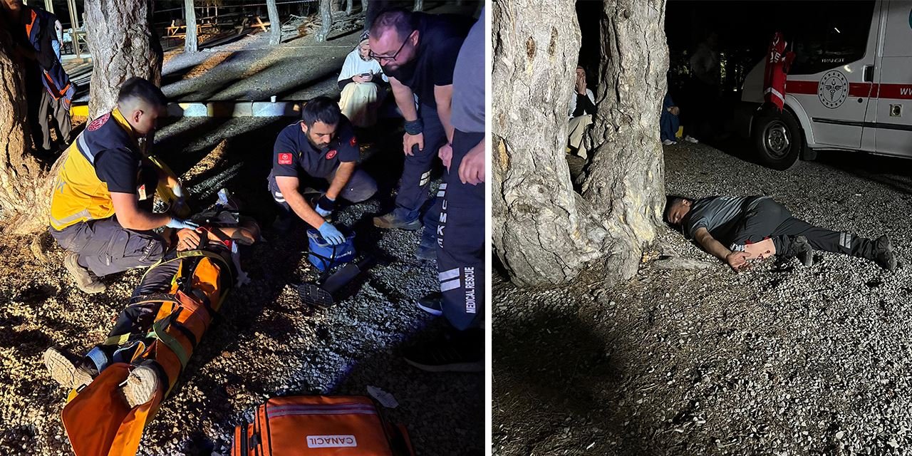 Karaman’da gece tatbikatı nefes kesti
