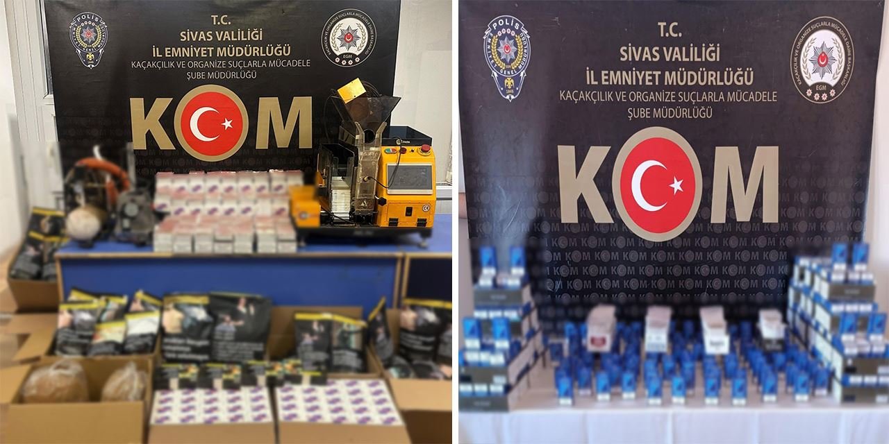 Sigara fabrikası gibi ev! Polis 3 operasyonla çökertti