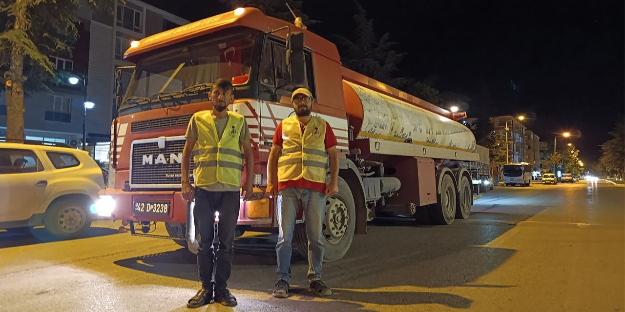 Akşehir Belediyesi’nden Hatay’daki yangına yardım eli uzandı
