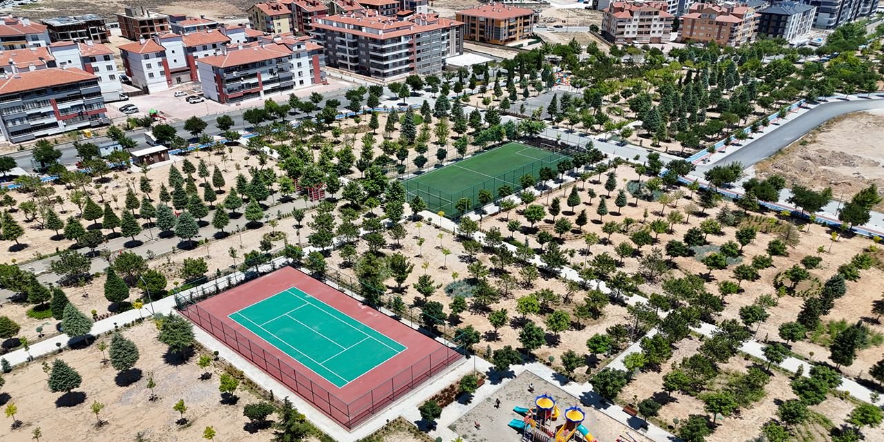 Konya’nın en uzun bisiklet ve yürüyüş yolu bu parkta