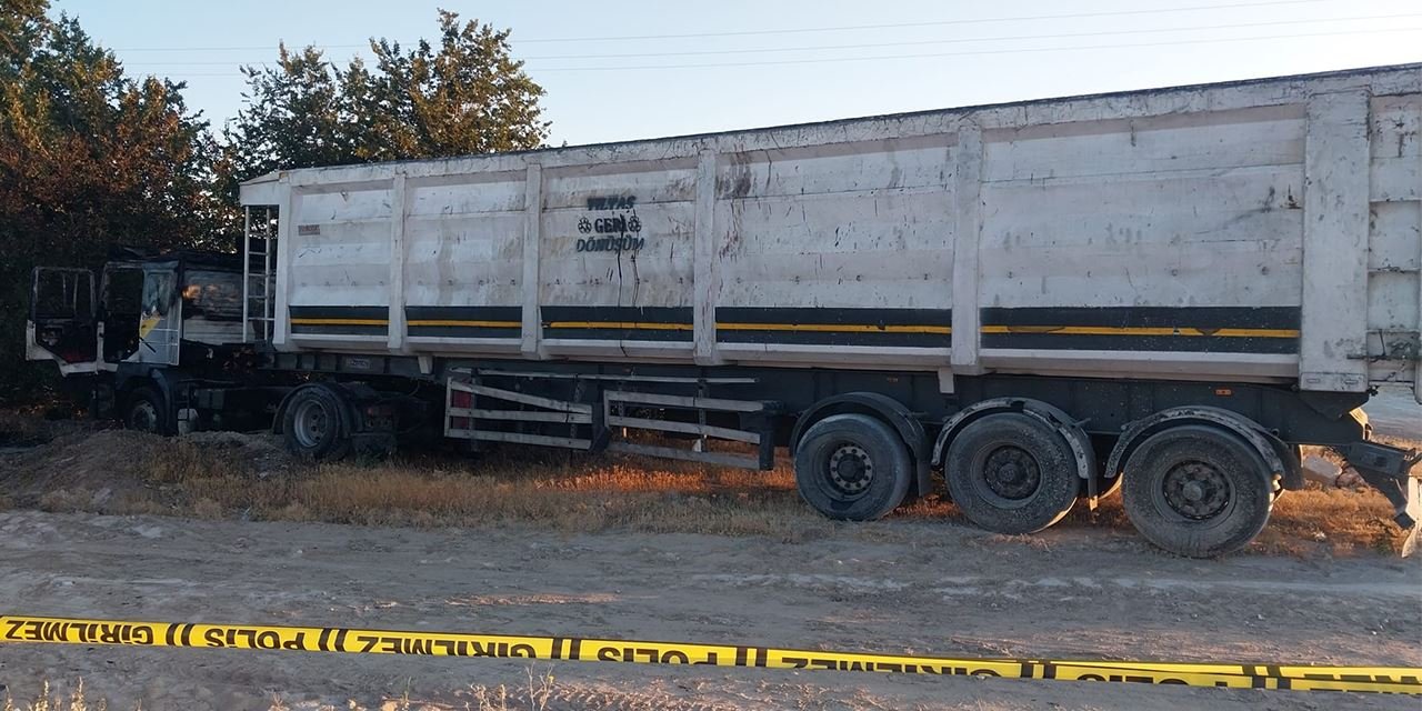 Tırda çıkan yangın can aldı