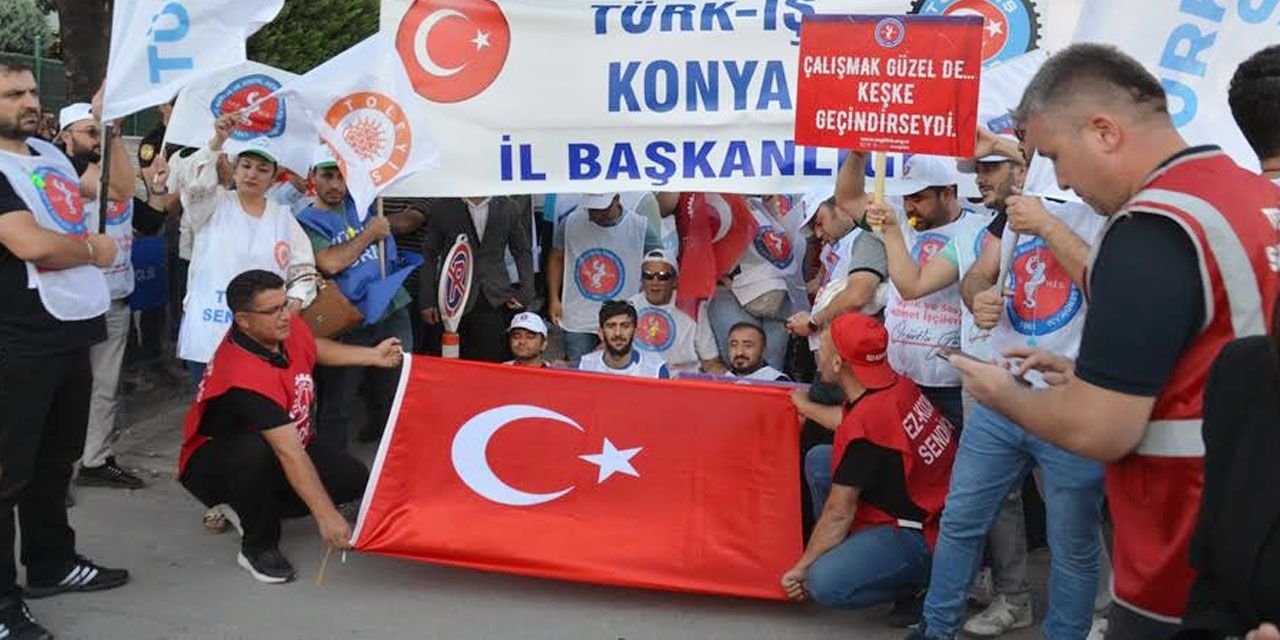 AK Parti önünde eylem yapmak isteyen işçilere engel: Geçinemiyoruz