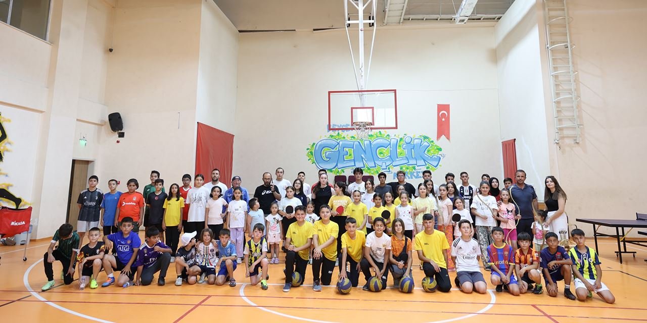 Konya’da 11 bin çocuk yaz spor okullarıyla spora başladı
