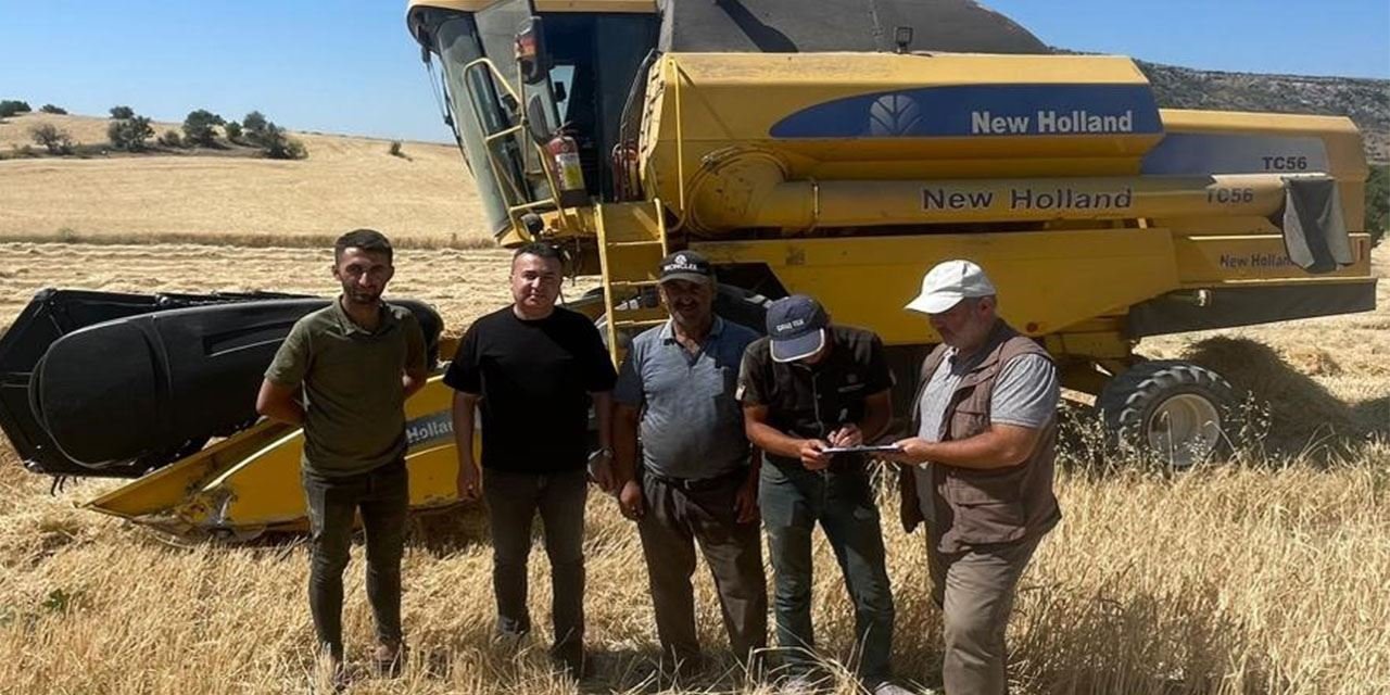 Beyşehir’de hasatta dane kaybına karşı sıkı denetim