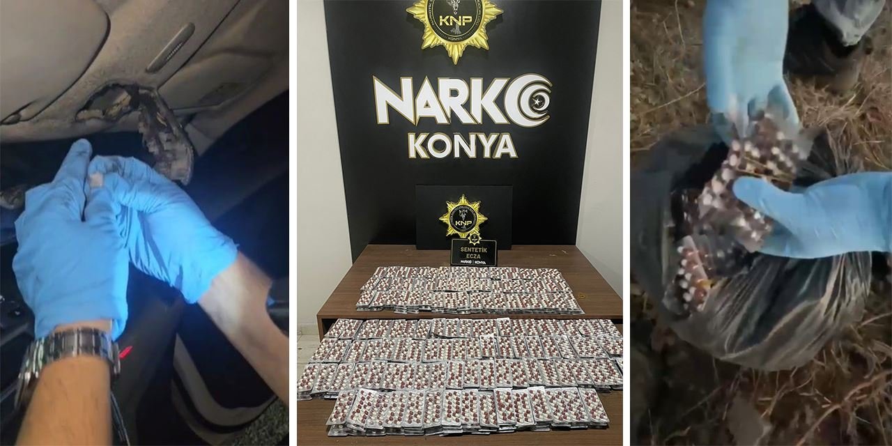 Konya’da zehir tacirlerine büyük darbe