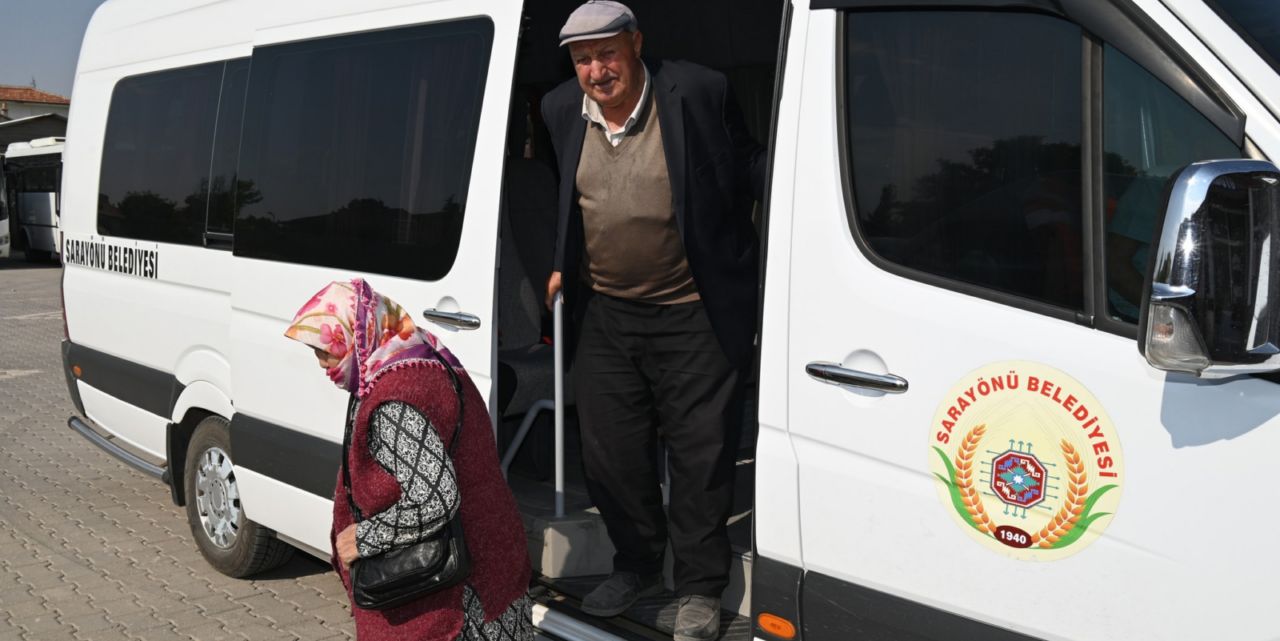 Sarayönü’nde 8 mahalleye servis hizmeti başladı