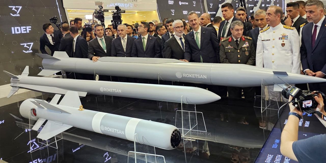 Roketsan yeni füzelerini tanıttı: Gökbora, Eren, Tayfun…