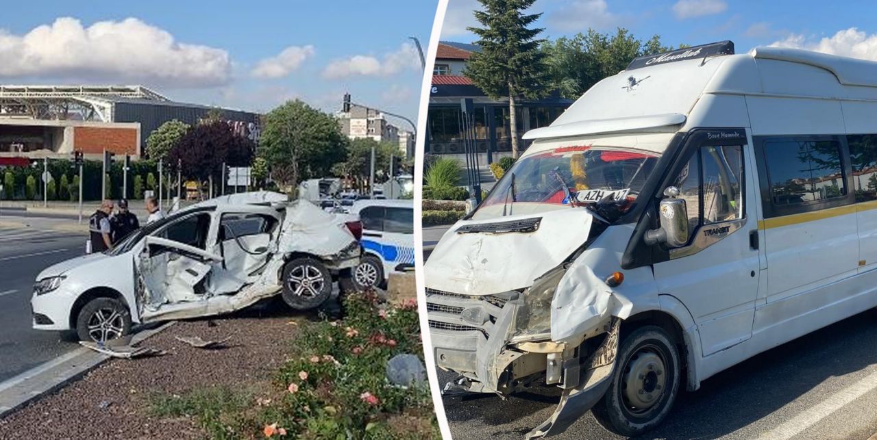 Feci kazada 1 kişi yaşamını yitirdi 2 kişi yaralandı