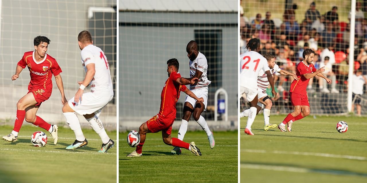 Hazırlık maçında gol düellosu: Kazanan Kayserispor oldu