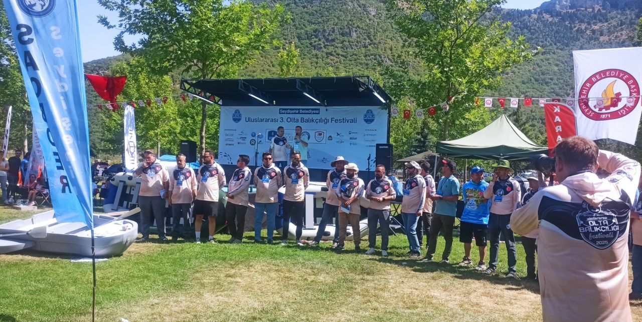 Olta balıkçıları Seydişehir'de buluştu