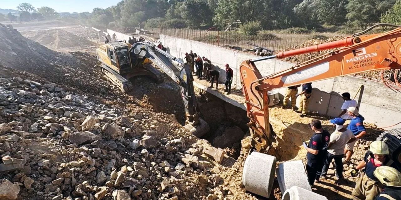 Şantiyede facia! 2 işçi toprak altında can verdi