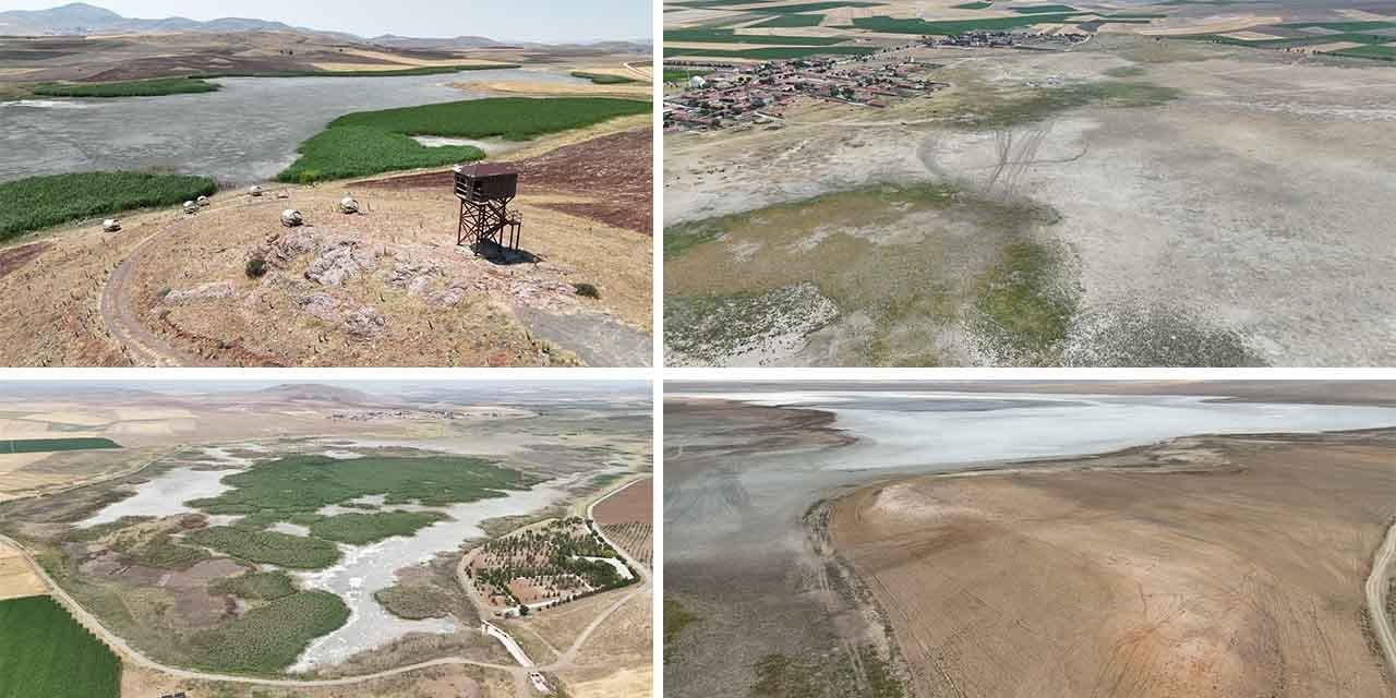 Kulu’daki dört göl kurudu, göçmen kuşlar bölgeyi terk etti