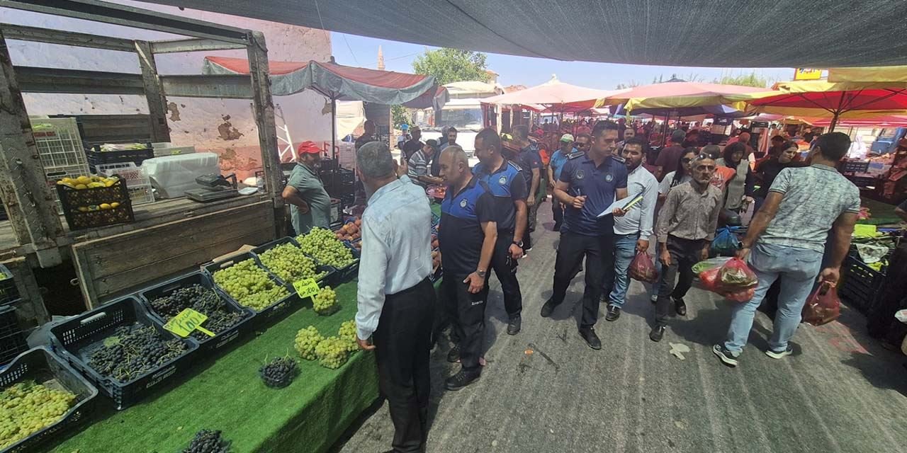 Zabıta, pazarlarda göz açtırmıyor