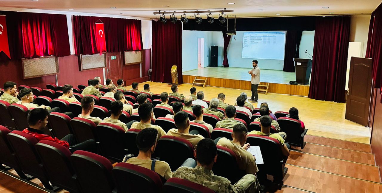 Askeri personele orman yangını eğitimi