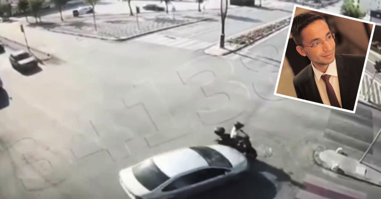 Kavşaktaki ölümlü kaza güvenlik kamerasına yansıdı