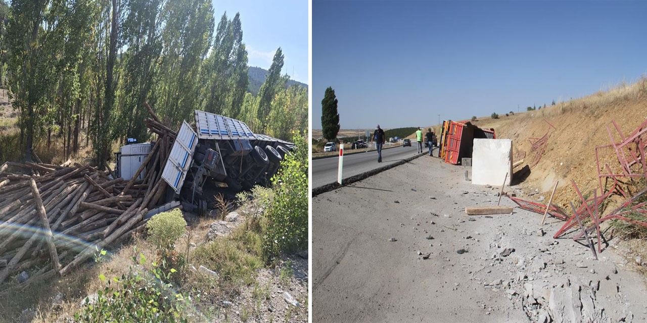 Konya’da peş peşe trafik kazaları: 4 kişi yaralandı
