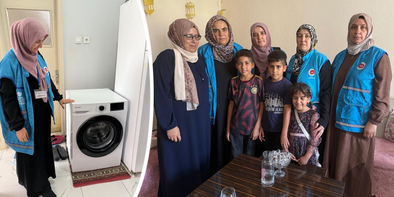 Konya'daki Filistinlilere yardım eli