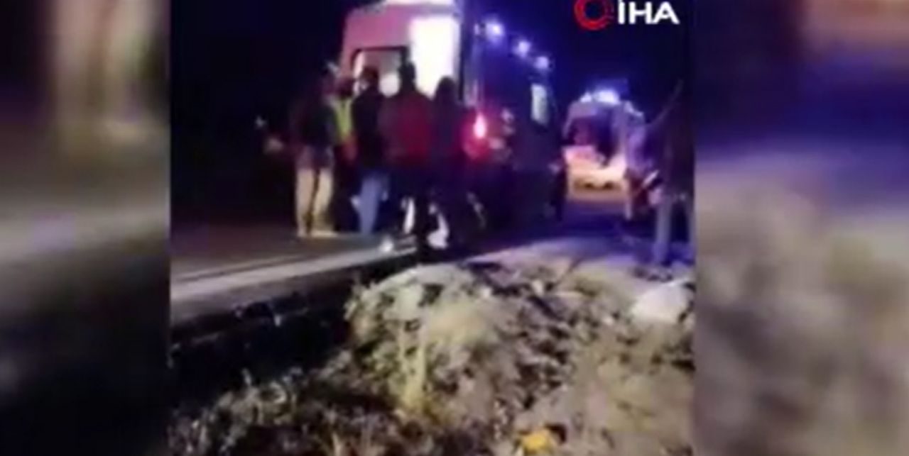 Otomobil dereye uçtu: Talihsiz kazada 3 kişi yaralandı