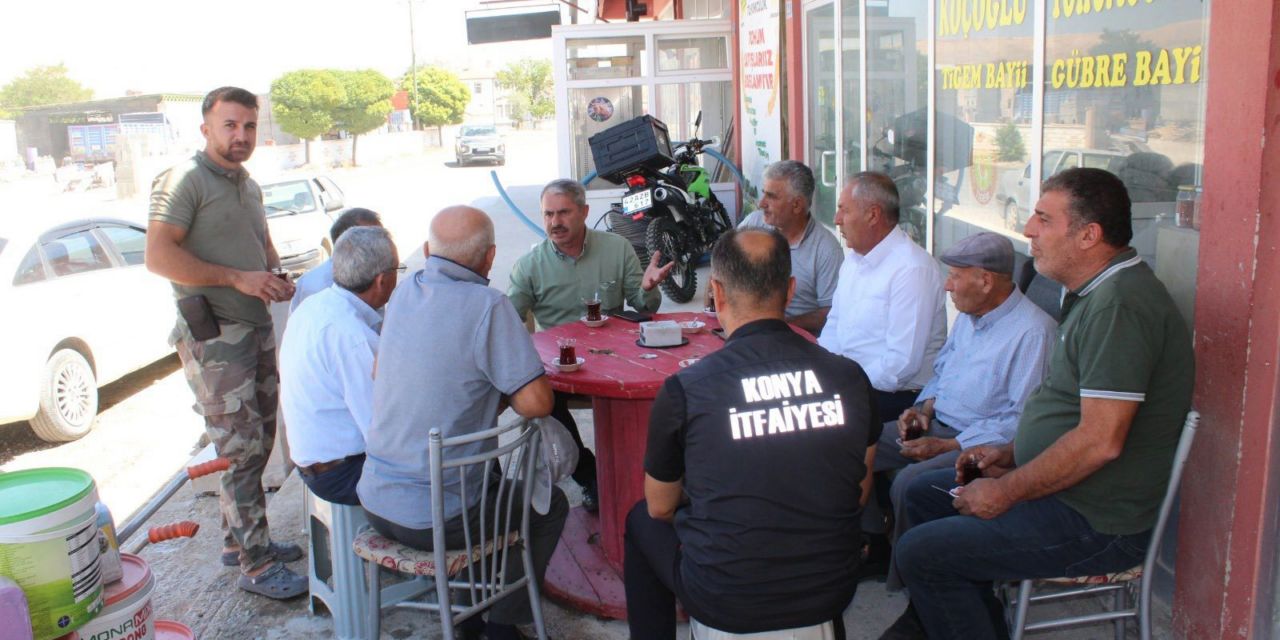 Yunak'ta sorunlar yerinde tespit edildi