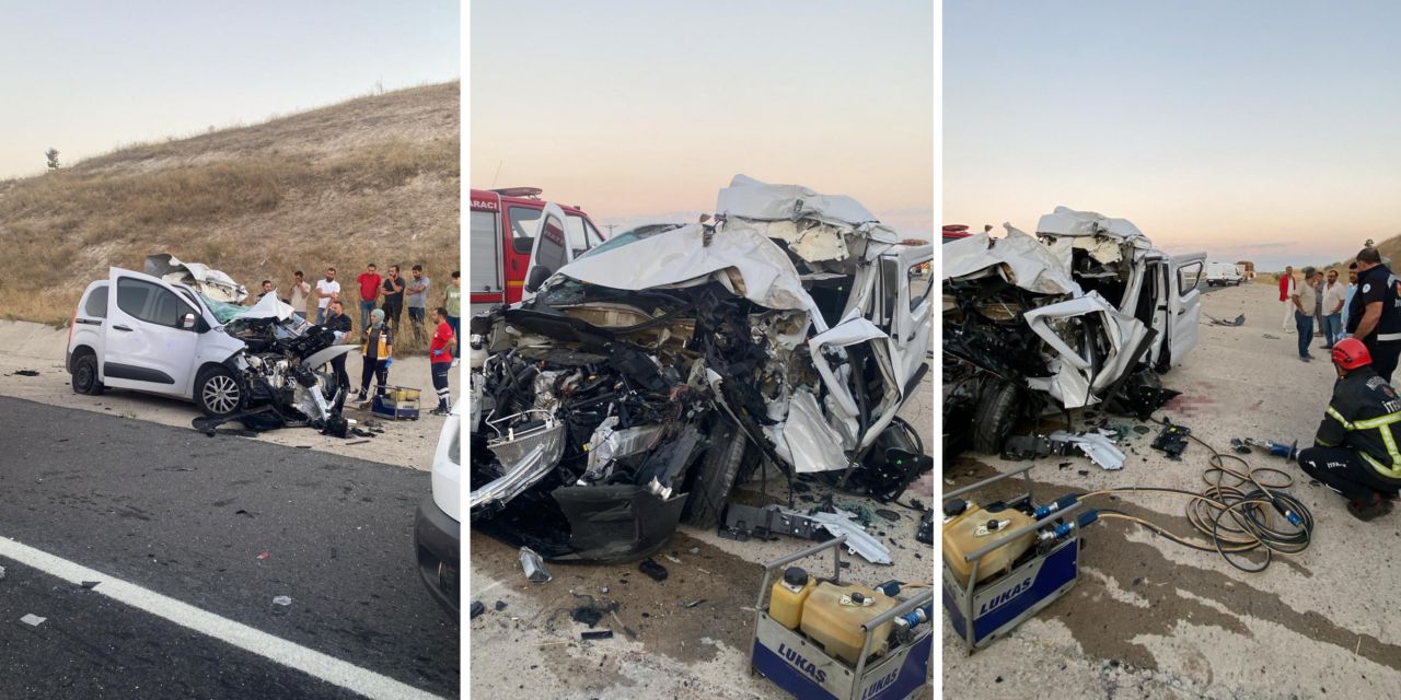 Terminal yolunda feci kaza: 1 kişi öldü, 1 yaralı
