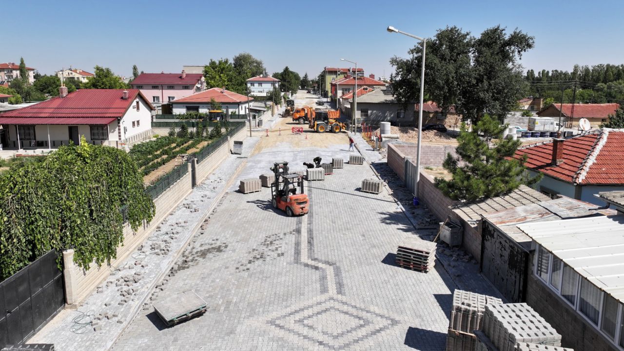 Hastane ve ofis caddelerinde çalışmalar tamamlandı