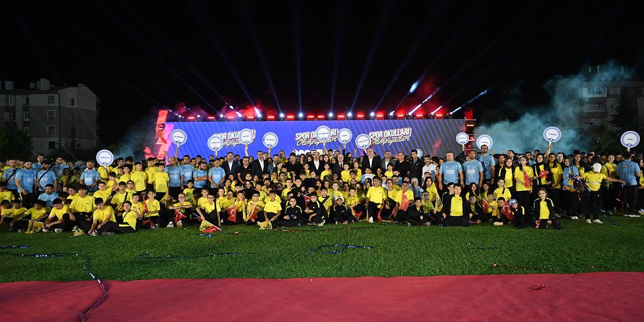 İlk Spor Okulları Olimpiyatları düzenlendi