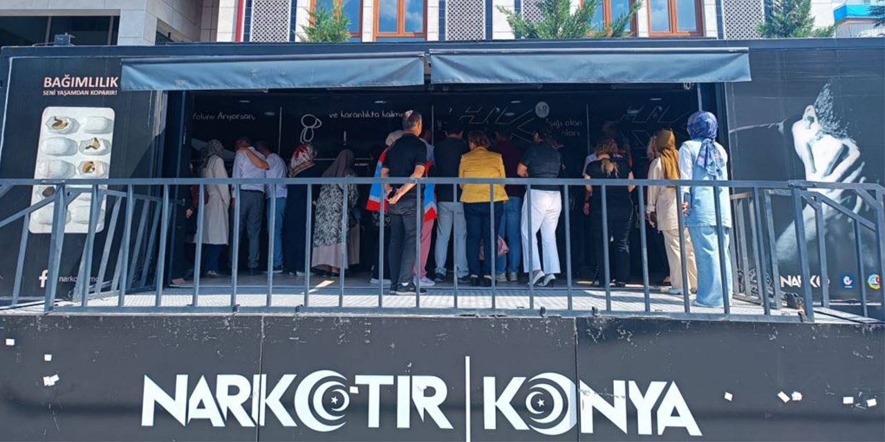 Narko Tır Sarayönü’nde