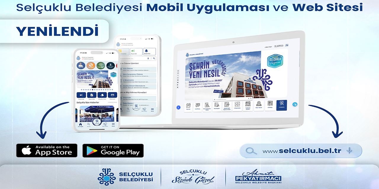 Selçuklu Belediyesi’nden dijital hizmet atağı