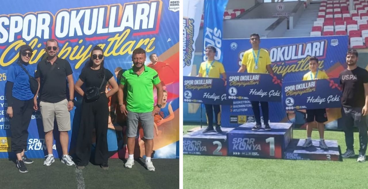 Spor Konya İlçeler Arası Olimpiyatı’nda Ilgın rüzgârı esti