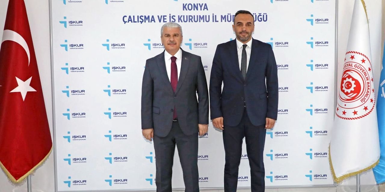 Vali Akın’dan İşkur Müdürüne ziyaret