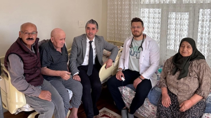 Karapınar'da evde sağlık hizmetleri yönetim eliyle güçleniyor