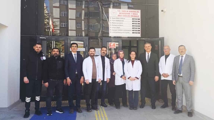 Konya İl Sağlık Müdürü Seydişehir'de sağlık yatırımlarını inceledi