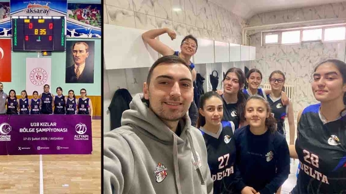 Bölge şampiyonası’nda yenilgisiz Delta Spor