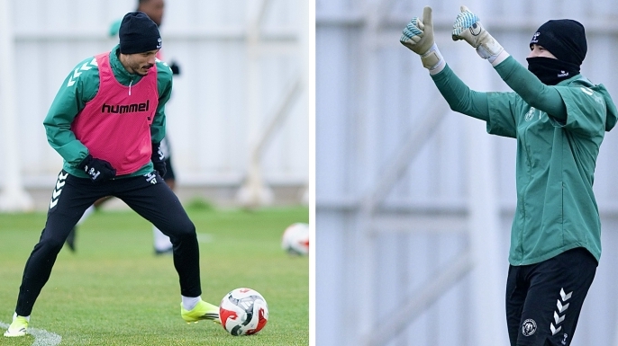 Konyaspor, Başakşehir maçının taktiğini çalıştı