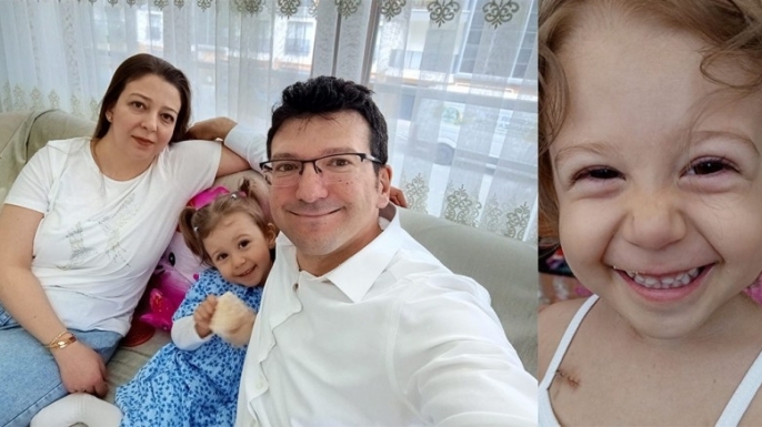 Amansız hastalığa yenik düştü; Minik Beyza yasa boğdu