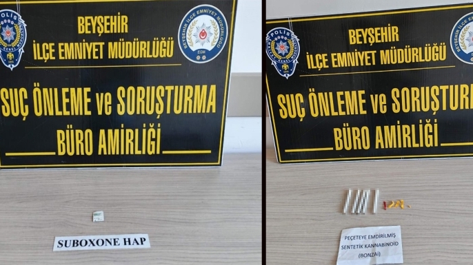 Beyşehir'de uyuşturucu ve kaçakçılığa geçit yok: Polis devrede