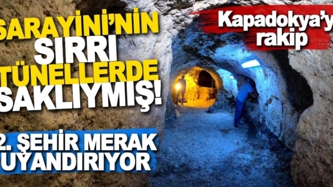 Sarayini’nde toprağın altındaki gizli kapı ikinci şehre açılıyor