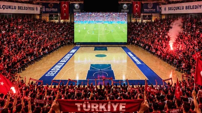 Selçuklu Belediyesi’nden YKS hassasiyeti: Dev ekranda milli heyecan iptal edildi