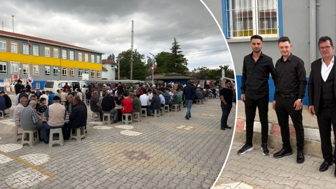 Yıldırım ve Elma ailelerinin mutlu günü