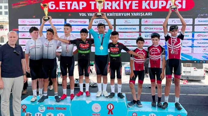 Konyalı bisikletçiler, Türkiye Kupası’nda madalyaları topladı