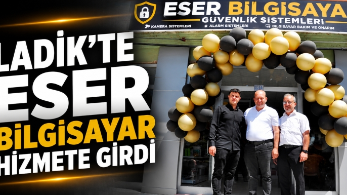 Ladik'e yeni teknoloji merkezi! Eser Bilgisayar dualarla hizmete açıldı