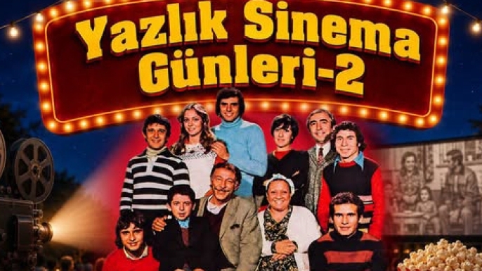 Sarayönü'nde Yeşilçam geceleri başlıyor: "Bizim Aile" açık havada izlenecek