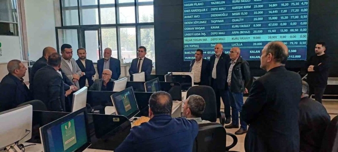Hububat Sektörünün Nabzı Gaziantep Ticaret Borsası\