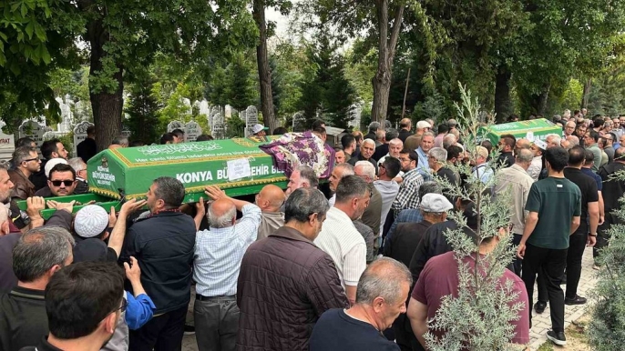 Oğulları tarafından vahşice katledilen çiftin son yolculuğu yürek burktu 2