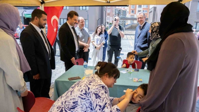 Selçuk Üniversitesi, Filistinli çocuklar için sağlık ve dayanışma etkinliği düzenledi 2