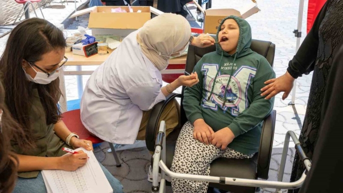Selçuk Üniversitesi, Filistinli çocuklar için sağlık ve dayanışma etkinliği düzenledi 3