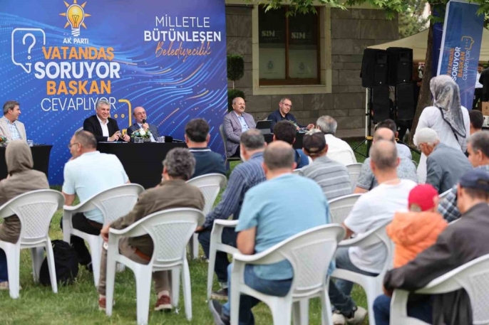 Selçuklu Belediye Başkanı Pekyatırmacı mahallelerde vatandaşla dertleşti, talepleri dinledi 1